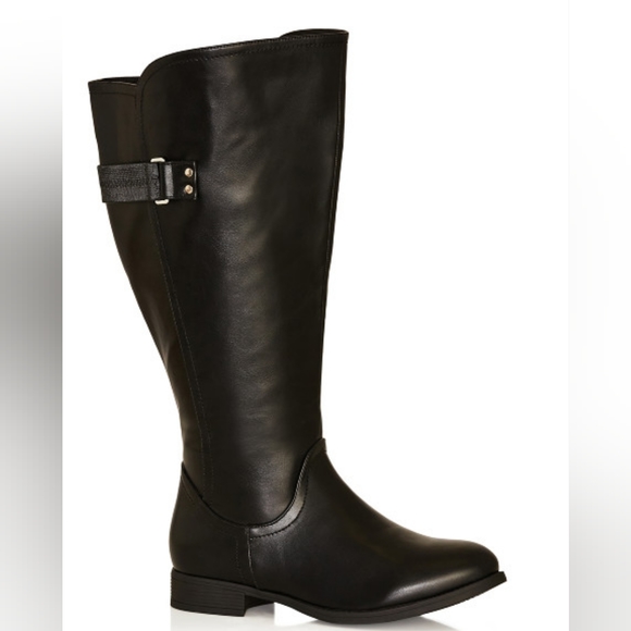 Avenue black lina tall boots - Picture 3 of 3
